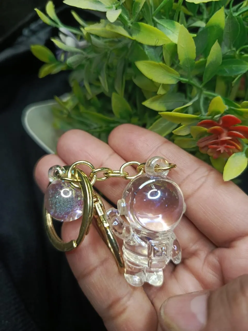 Crystal Glitter Bear Keychain for Bags & Keys - Image 6