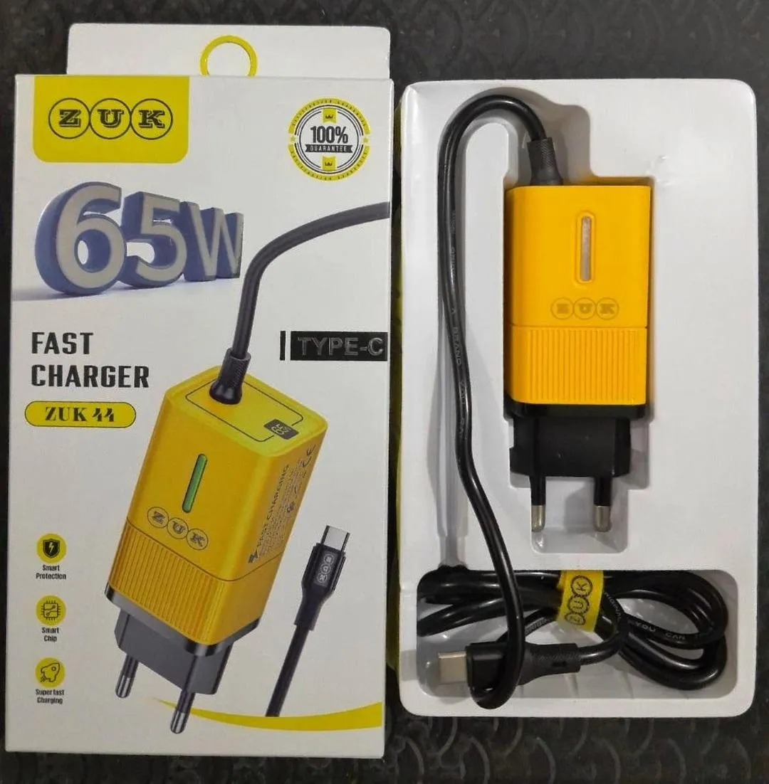 65W Fast Charger with Type-C Cable - High-speed charging for all your Type-C devices - Image 6