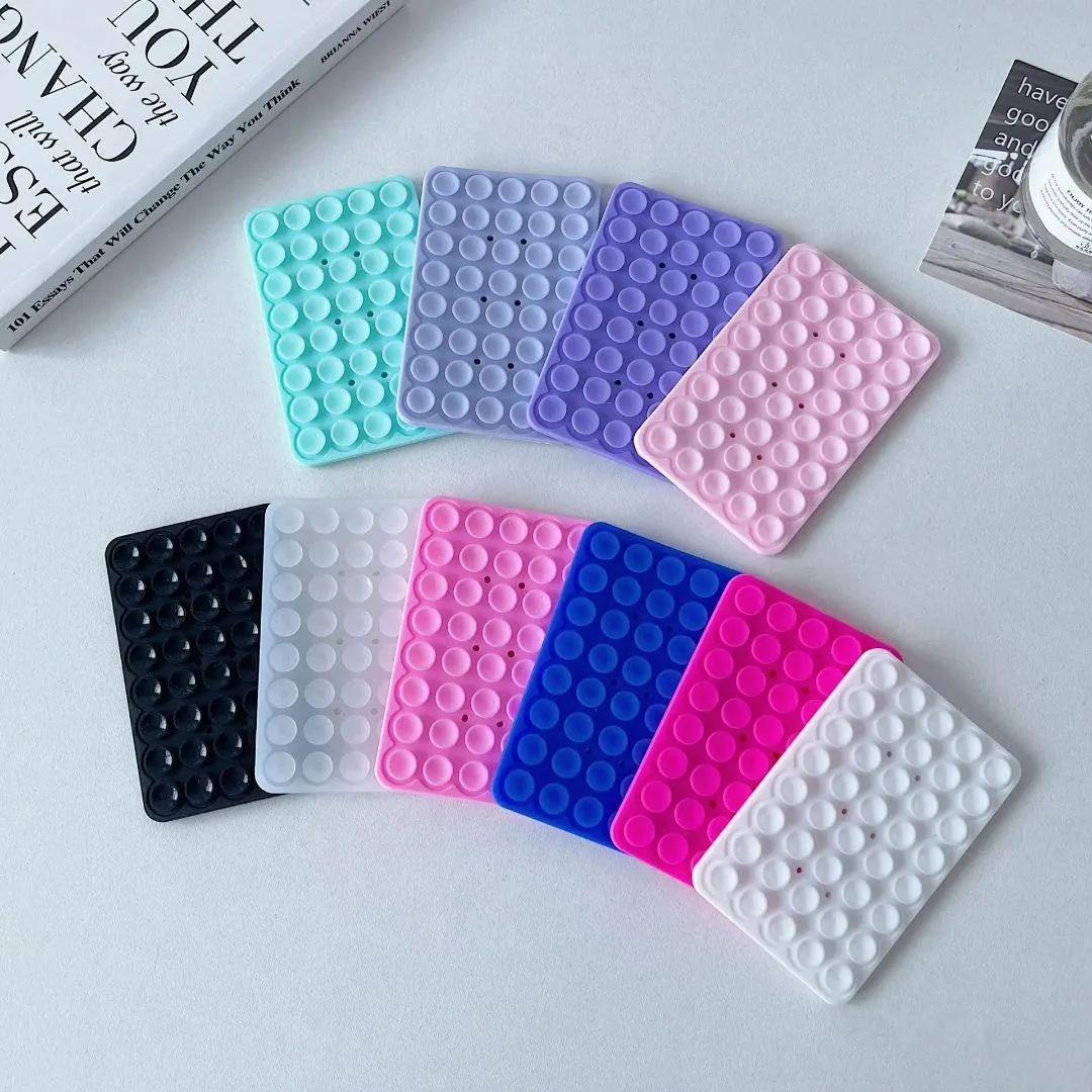 Double-Side Extra Large Silicone Suction Phone Holder 40+40 Suction Cups | Ultra Grip Hands-Free Pad - Image 3