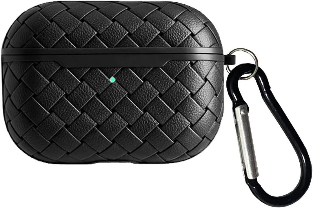 Premium Woven Silicone Case for AirPods Pro Stylish, Shock-Resistant Protection