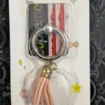 360° Rotating Round Phone Ring Holder with Stylish Tassel Stylish accessory for your Mobile Phone