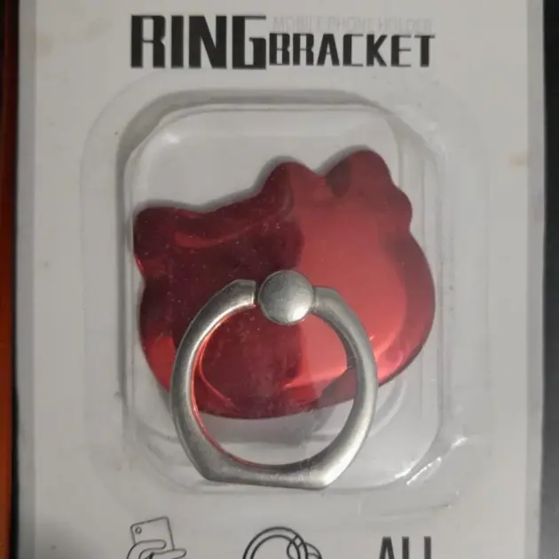 Cute Kitty Style 360° Phone Ring Bracket Stylish and Secure Mobile Grip Holder