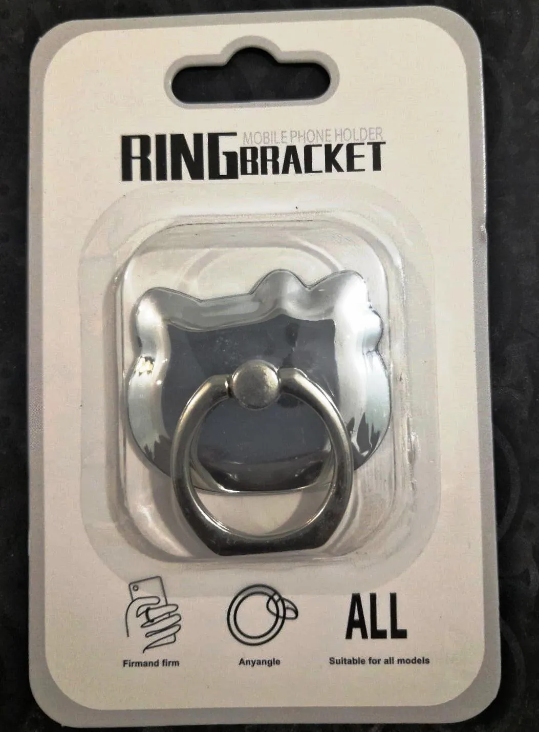 Cute Kitty Style 360° Phone Ring Bracket Stylish and Secure Mobile Grip Holder - Image 7