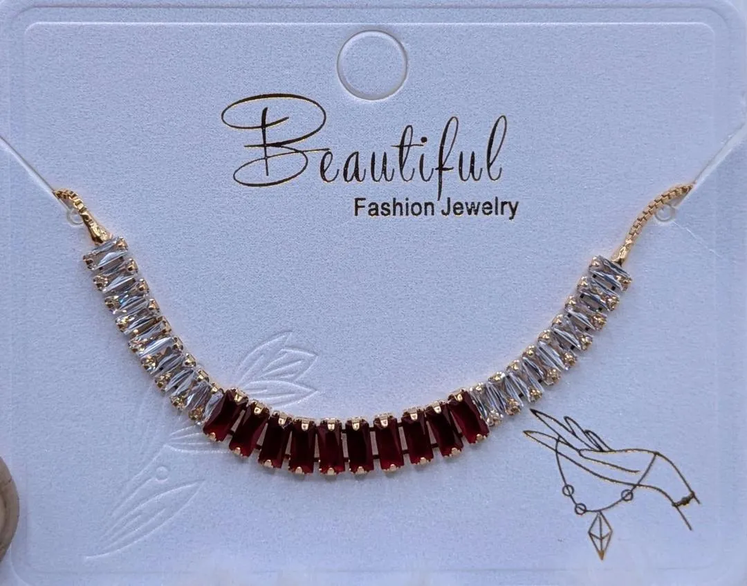 1 Pc Pearl Stone Gemstone Plain Bangle - Image 4