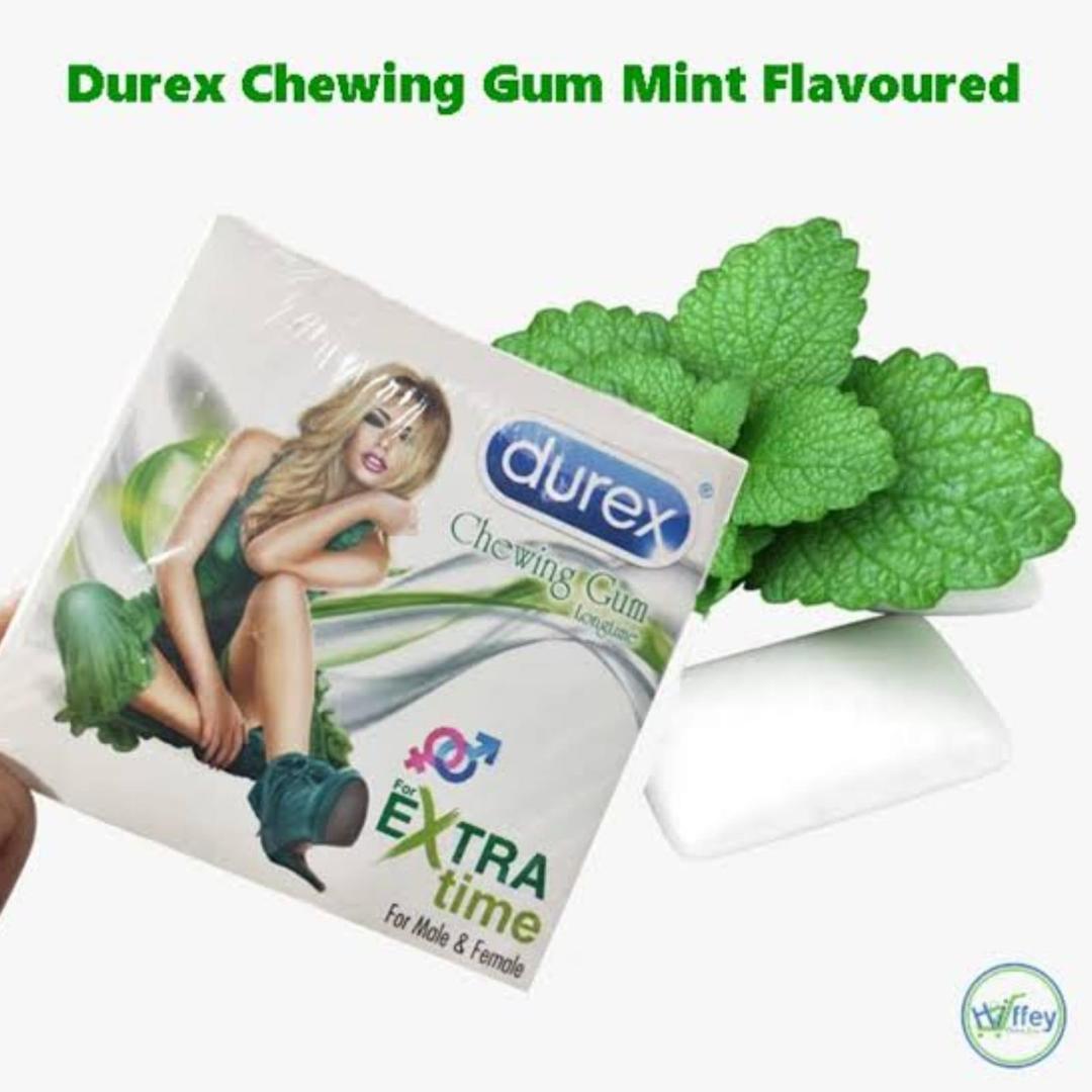 Lasting Chewing Gum Mint For Male & Female Pack Of 8 Bubbles