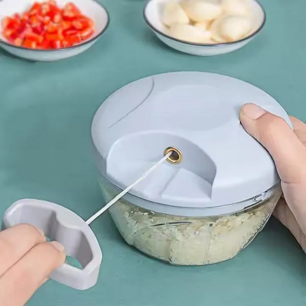 1 Pc Stylish Manual Food Chopper - Enhances Kitchen Functionality - Image 3