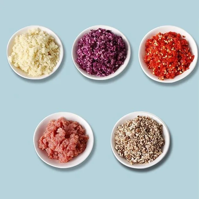 1 Pc Stylish Manual Food Chopper - Enhances Kitchen Functionality - Image 5