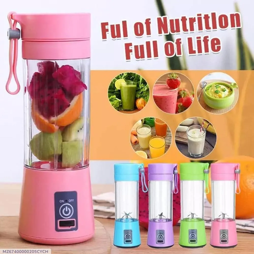 Portable & Rechargeable Electric Juicer Blender - Image 3