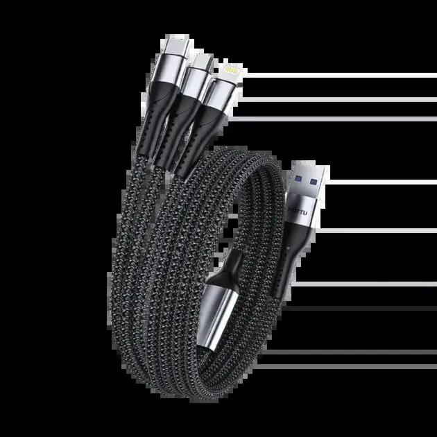SF03 Data Cable 3 in 1 - Type C, Micro, Lightning