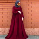 Georgette Plain Maxi Abaya