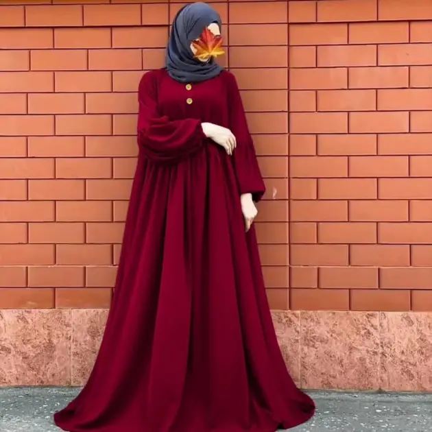 Georgette Plain Maxi Abaya