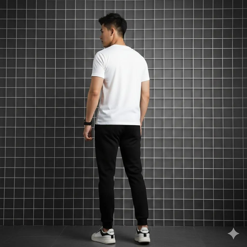 2 Pcs Men's Polyester Printed Track Suit - Image 4