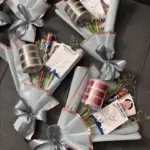 3 Pcs Indian Design Resin Polish Multicolored Plain Bangle