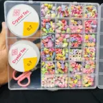 DIY Jewellery Beads / Charms Beads with Crystal Tag and Scissor