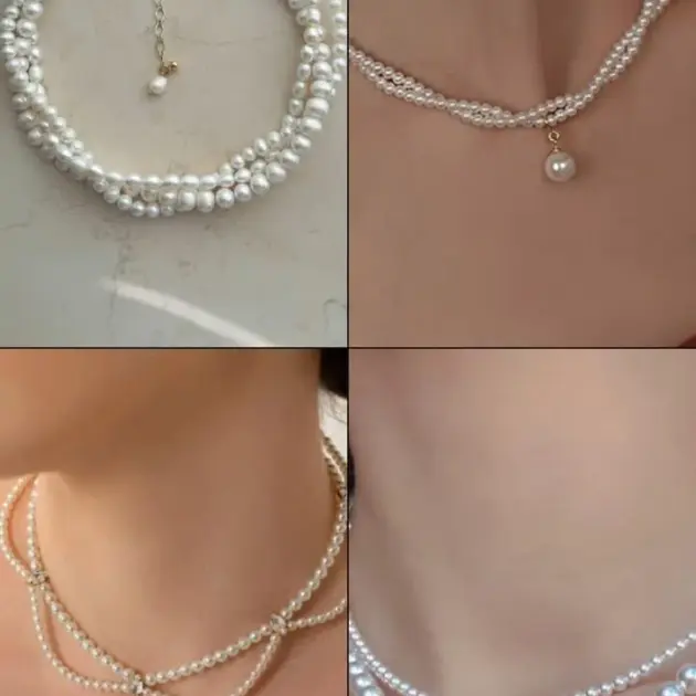 Pack Of 4 Pearl Necklace Deal Eid Special