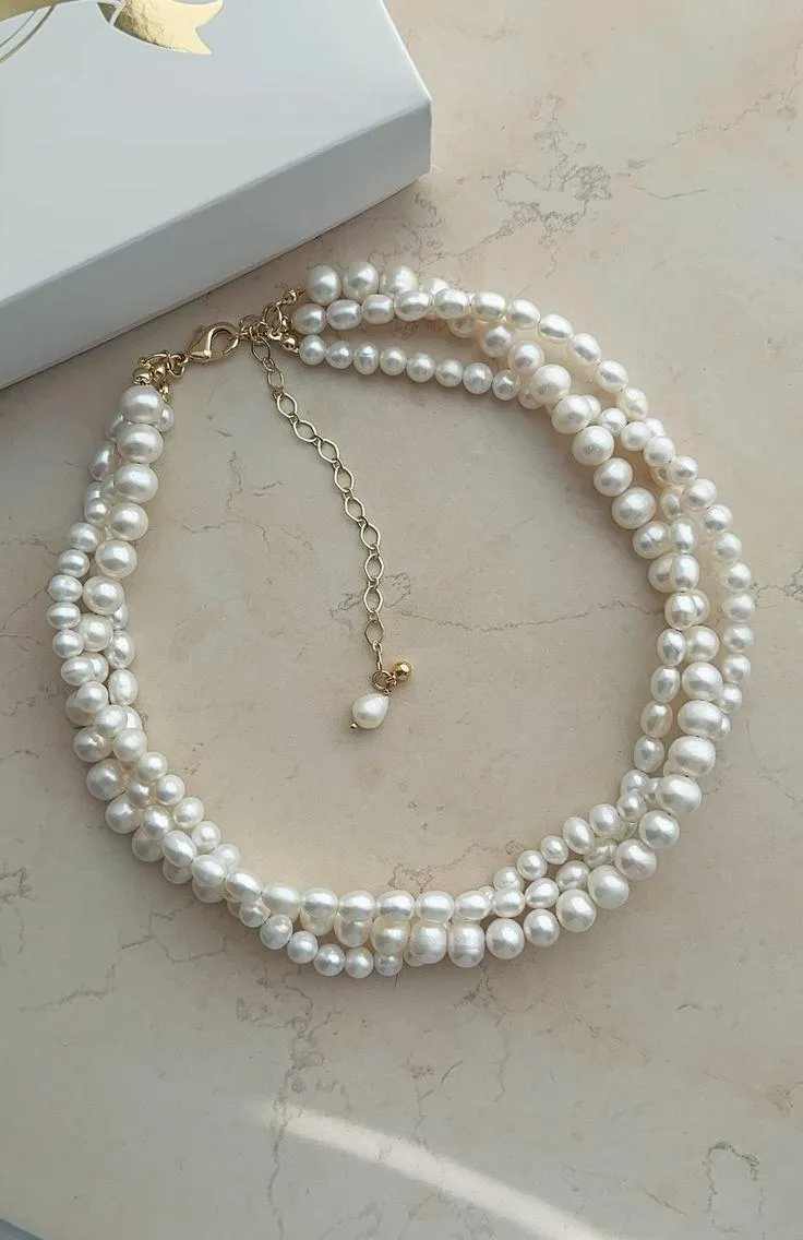 Pack Of 4 Pearl Necklace Deal Eid Special - Image 3