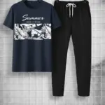 SUMMER Micro Interlock Printed Track Suit