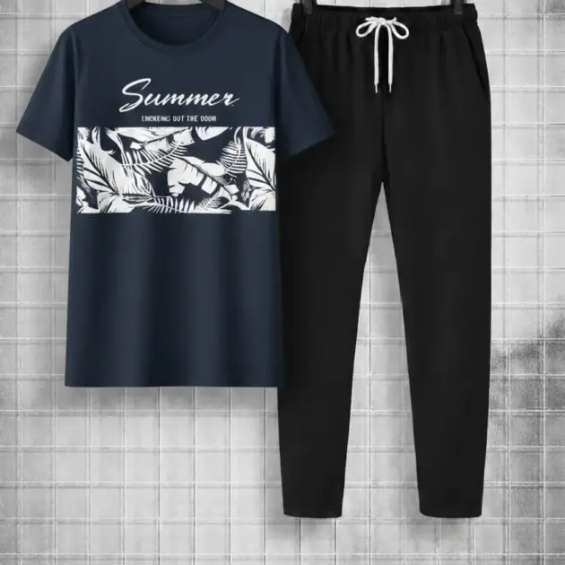 SUMMER Micro Interlock Printed Track Suit