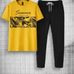 SUMMER Micro Interlock Printed Track Suit