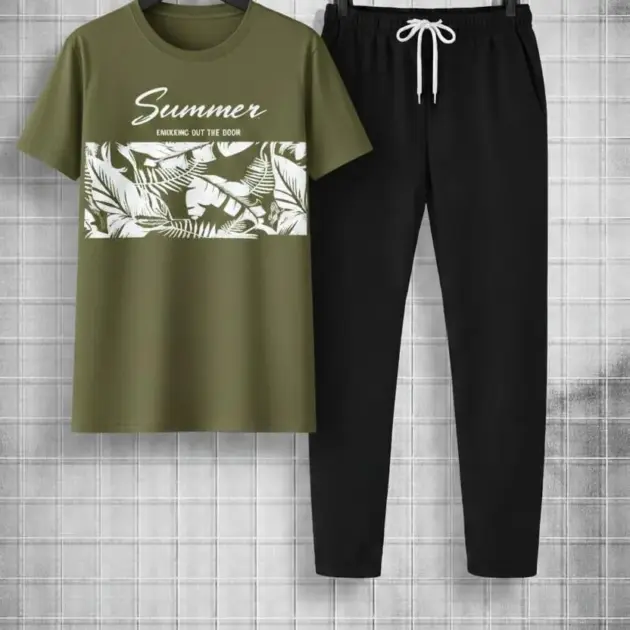 SUMMER Micro Interlock Printed Track Suit