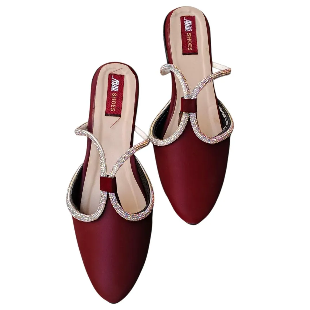 Women's Synthetic Leather Fancy Flats - Image 4