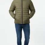 1 Pc Men's Parachute Plain Bomber Jacket