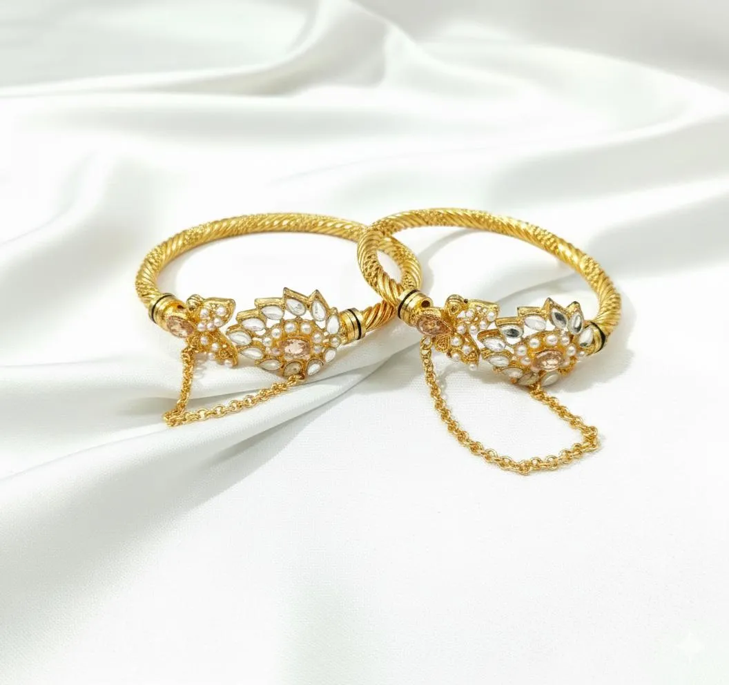 2 Pcs Plain Bangle - Image 2