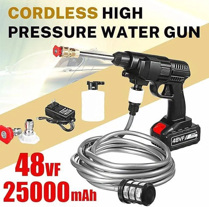 High-Pressure Washer Gun, With Single Battery - Image 4