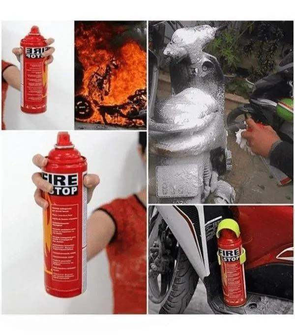 Portable Mini Fire Extinguisher, 500-Ml - Image 8