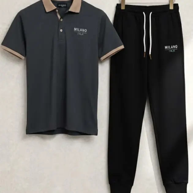 Men's Premium Printed Track Suit Set