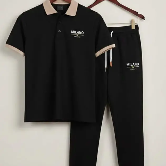 Men's Premium Printed Track Suit Set