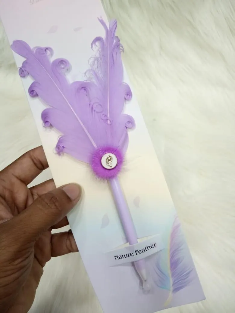 Feather Ball Pen for Wedding & Gift Pen - Image 4