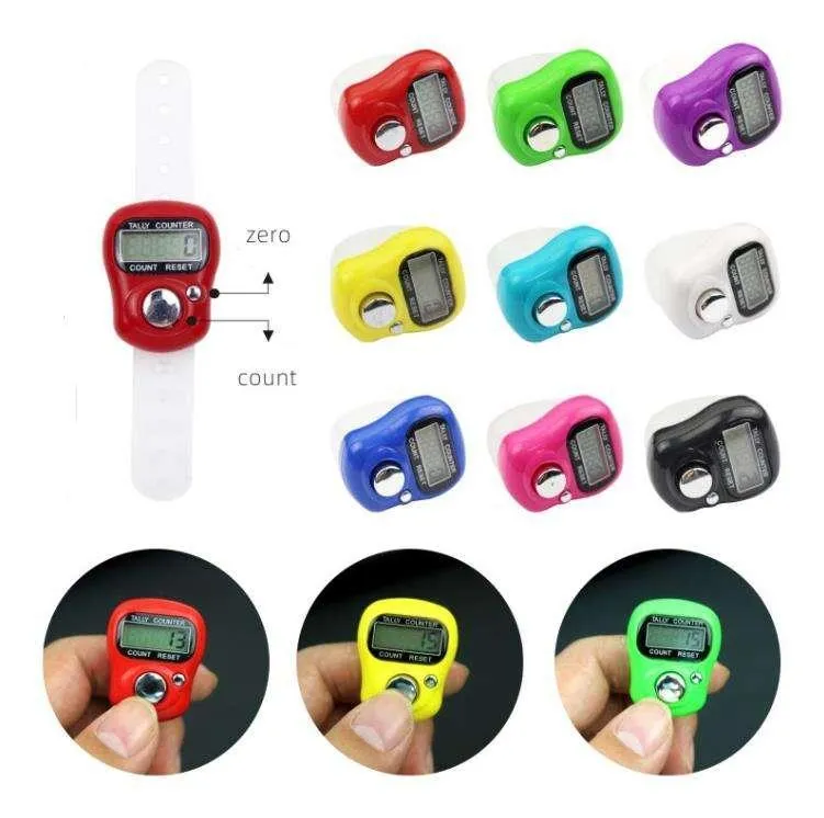 Pack of 3 Finger counter digital tasbeeh - Image 2
