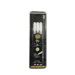 Pack of 3pcs Gelly Roll White Gel Pen 0.8mm