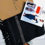 1 Pc Black Velvet Shawl - Plain Design for All Occasions