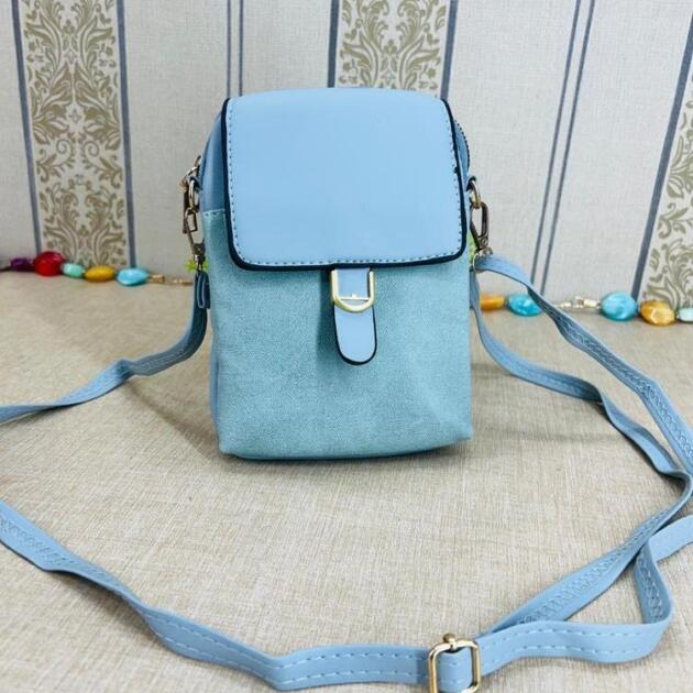 Women's Soft Leather Casual Multipurpose Cellphone Pouch