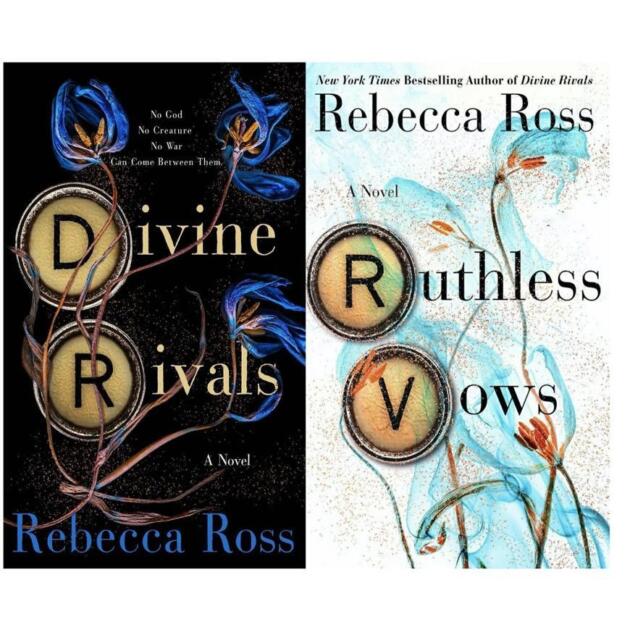 Set of 2 - (Divine Rivals & Ruthless Vows) By Rebecca Ross