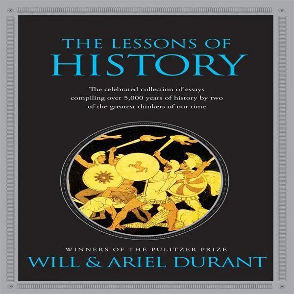 The Lessons of History Book by Will Durant