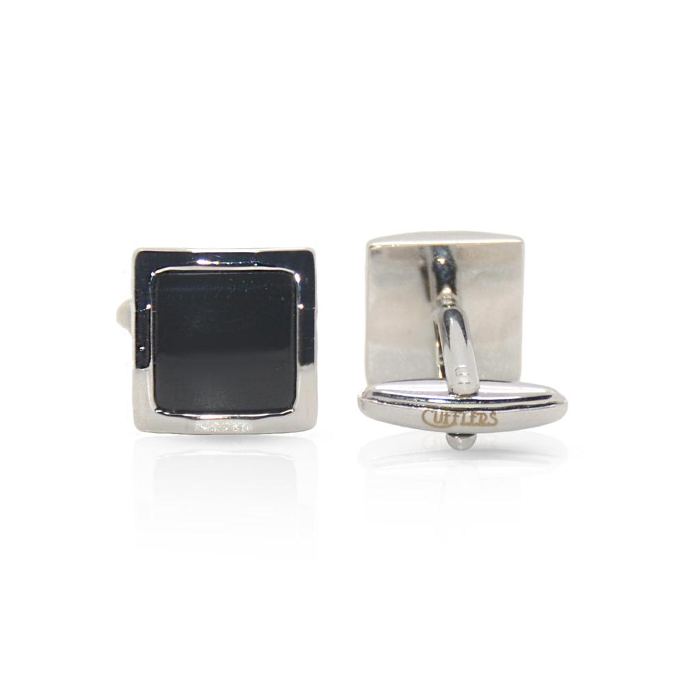 Cufflers Novelty Black Box Cufflinks - CU-2028, Black - Image 2