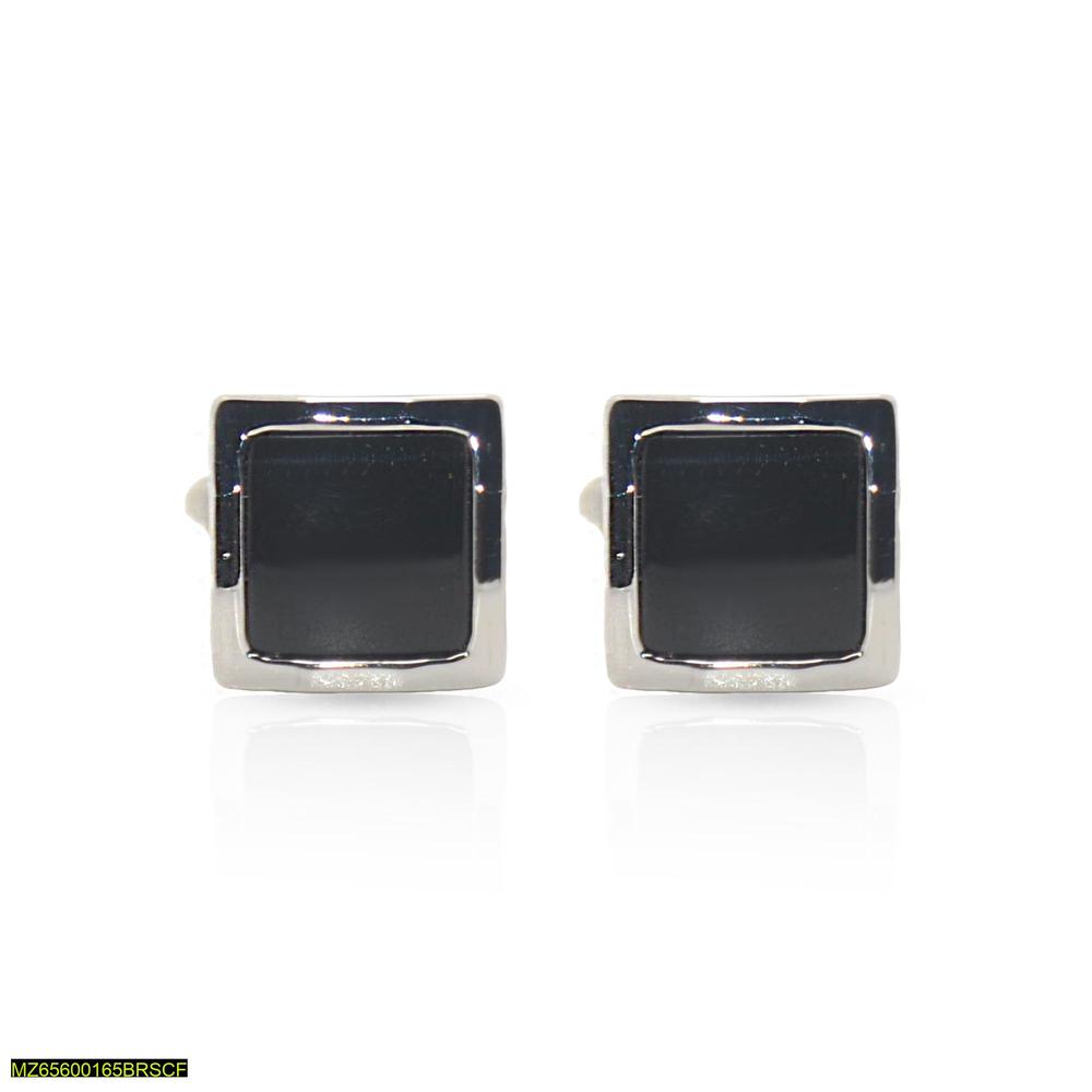 Cufflers Novelty Black Box Cufflinks - CU-2028, Black - Image 5