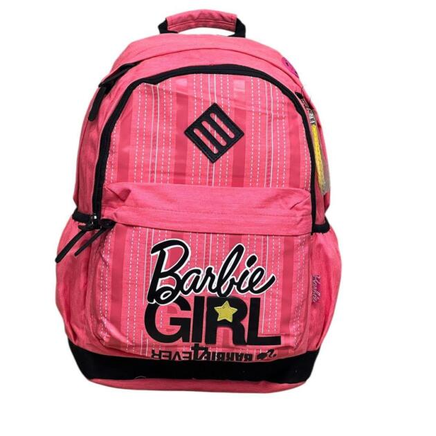 Stylish Pink Oxford School Bag for Girls - 1 Pc