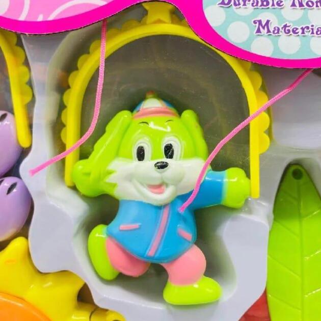 Multicolor Musical Crib for Baby - Durable Non-Toxic Plastic - 1 Pc