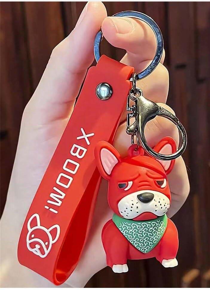 Durable Leather Keychain - 1 Pc Multicolor Portable Accessory - Image 2
