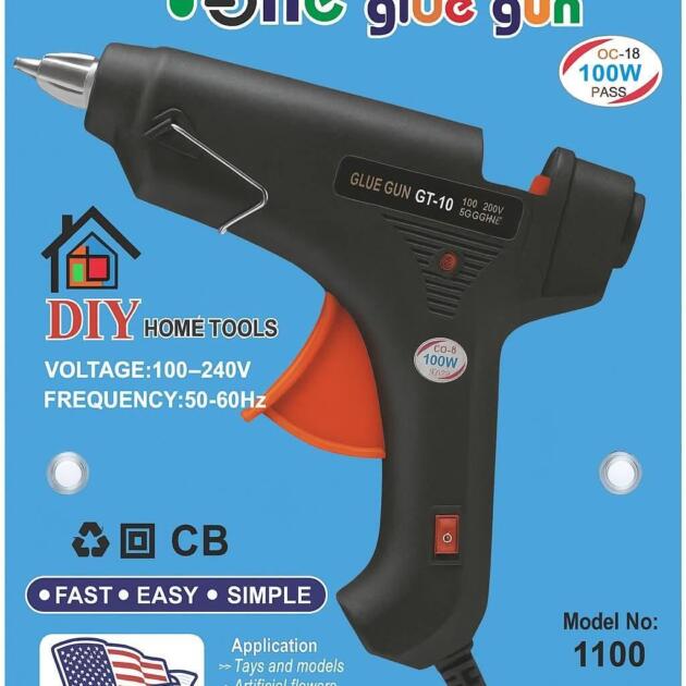 100 Watt Large Glue Gun for Fast and Simple Crafting