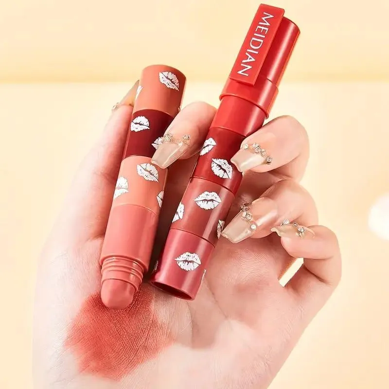 4 In 1 Multicolor Lipstick/Eyeshadow Stick, 1 Pc - Image 5