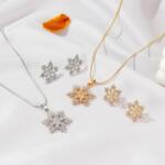 Stunning 2 Pcs Gold Plated Artificial Jewelry Set - Elegant Design