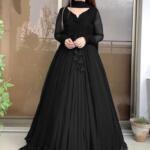 3 Pcs Women's Stitched Chiffon Plain Maxi