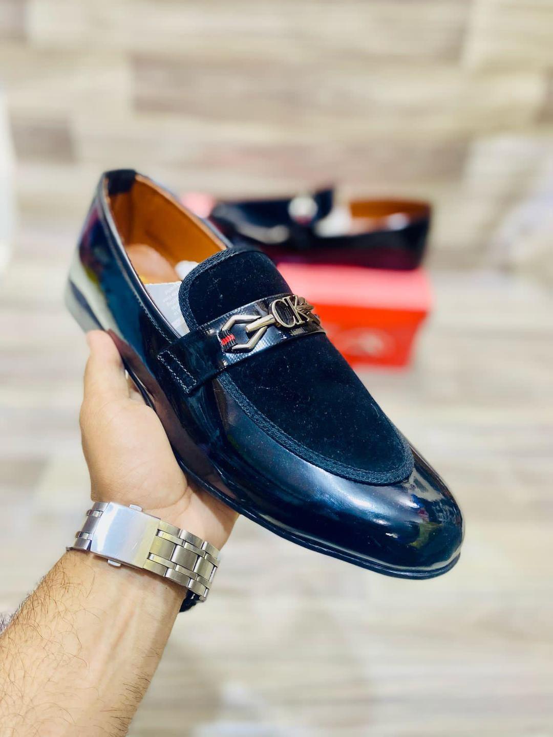 Men's Rexine Formal Dress Shoes - Image 3