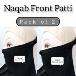 Cap With Niqab Patti, Pack Of 2