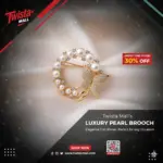 Beautiful Pearl Brooch